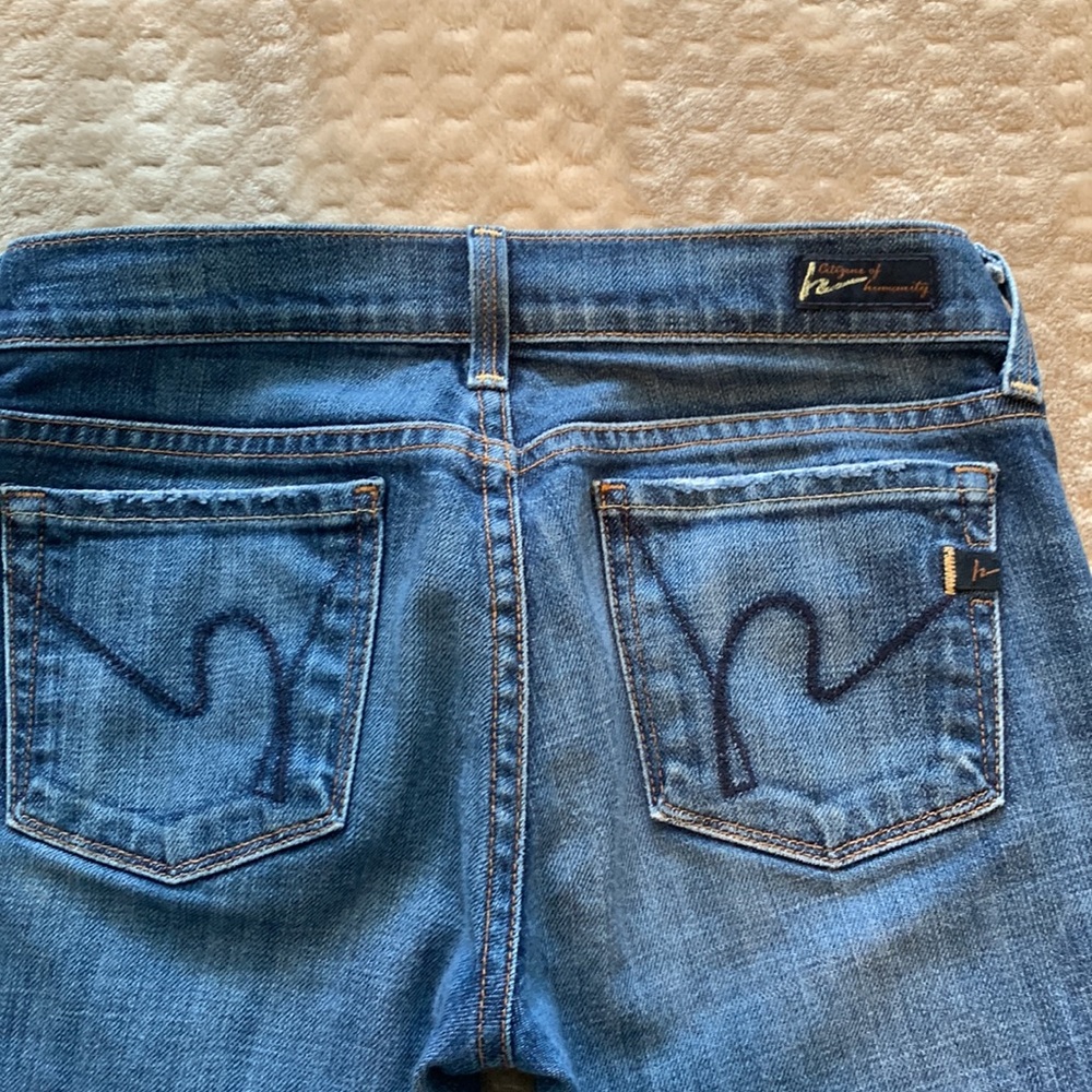Citizens of Humanity Kelly Crop Skinny Jeans NWOT - Picture 4 of 12